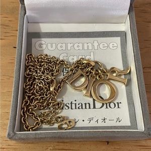 Authentic Dior Necklace